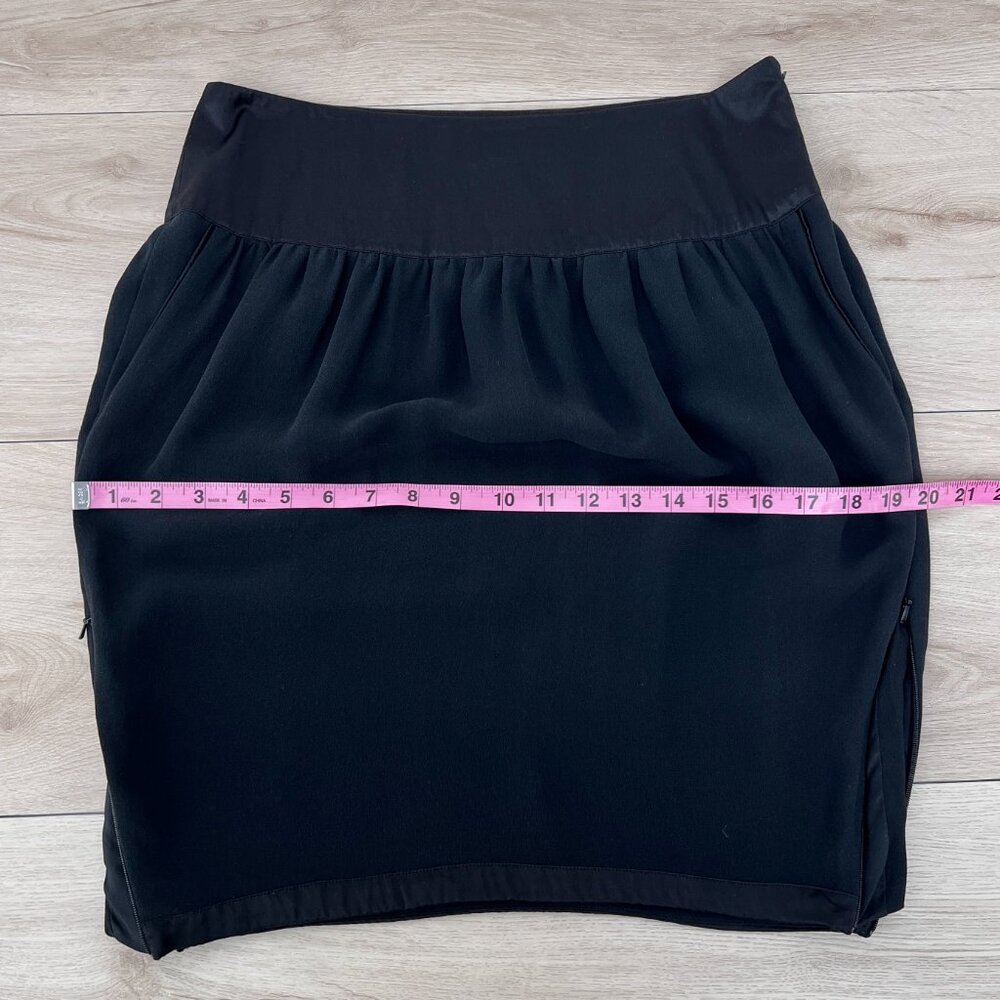 Stella McCartney x H&M 100% Silk Black Pencil Skirt 2004 Limited Release Size 8 - Picture 12 of 15